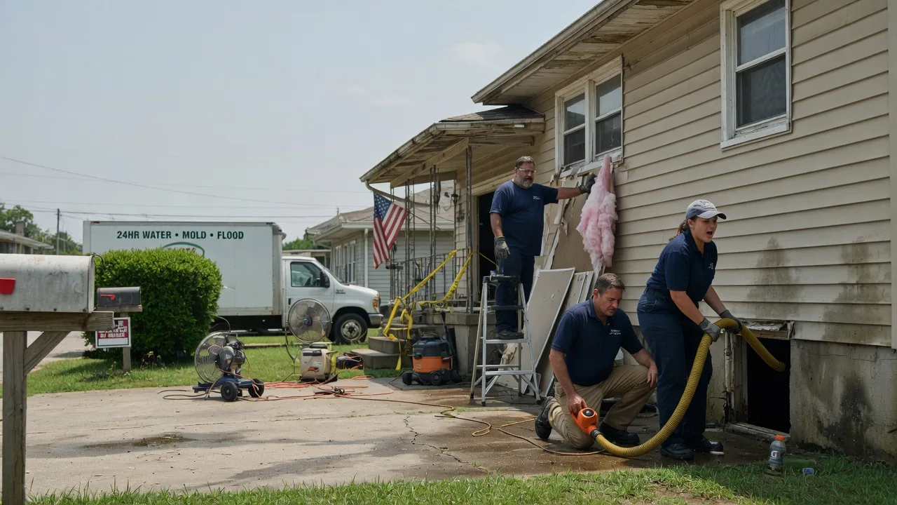 Water Damage Repair in Matthews, IN near me